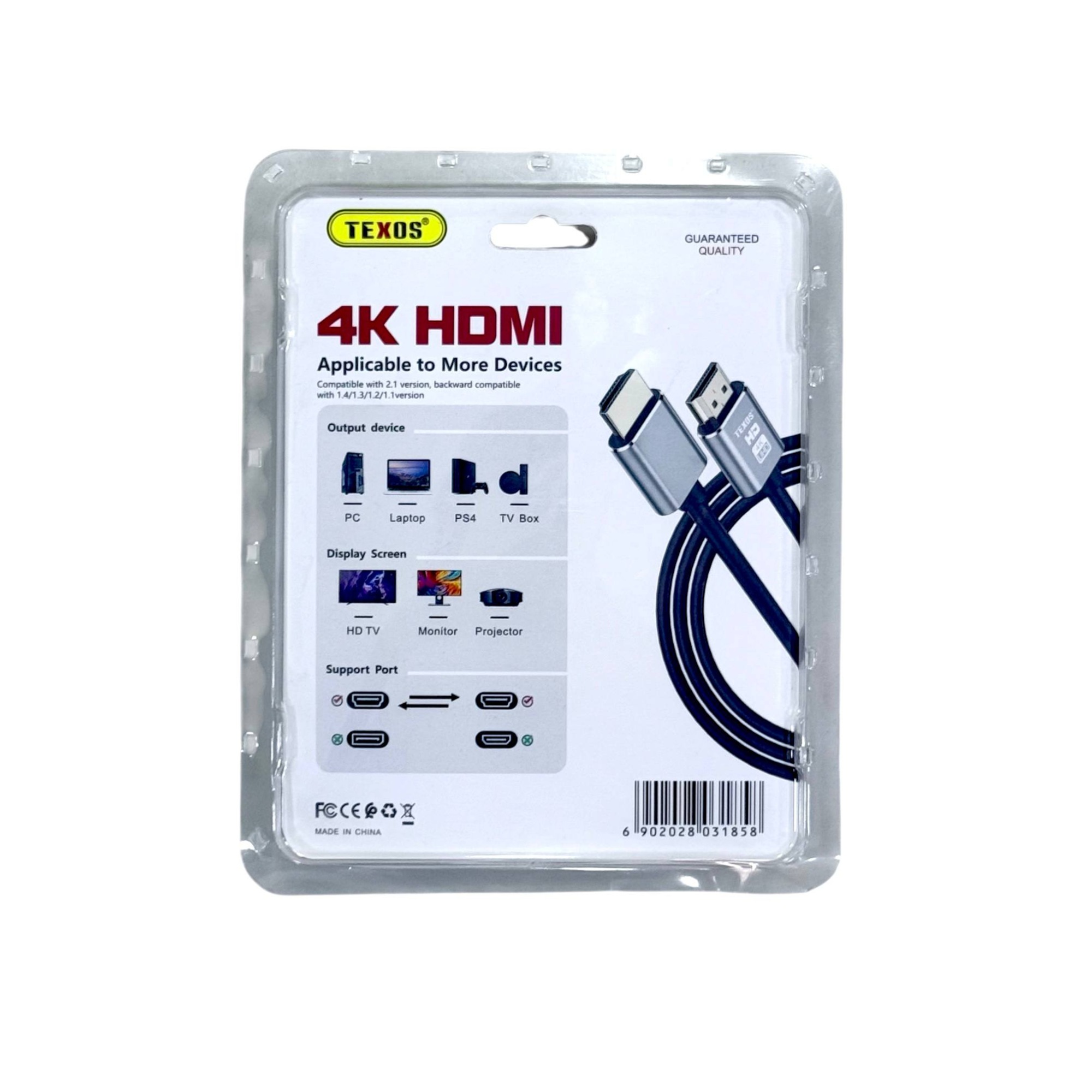 TEXOS 3 Meter 4K HDMI HD Cable — image 2