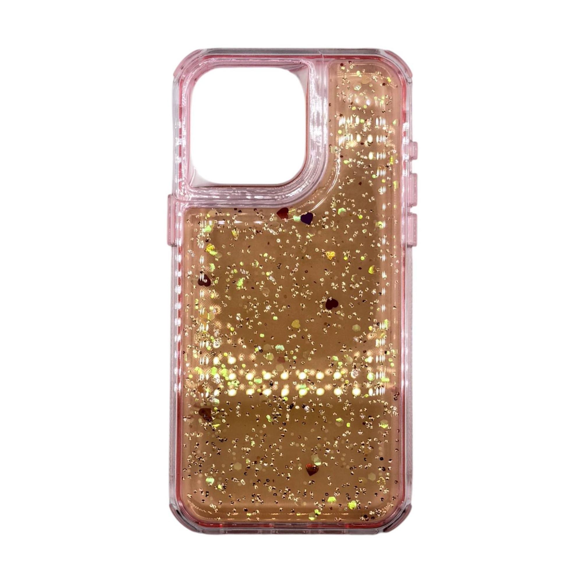 TEXOS CA-06 Sparkle Heart Glitter Phone Case For iPhone — image 4