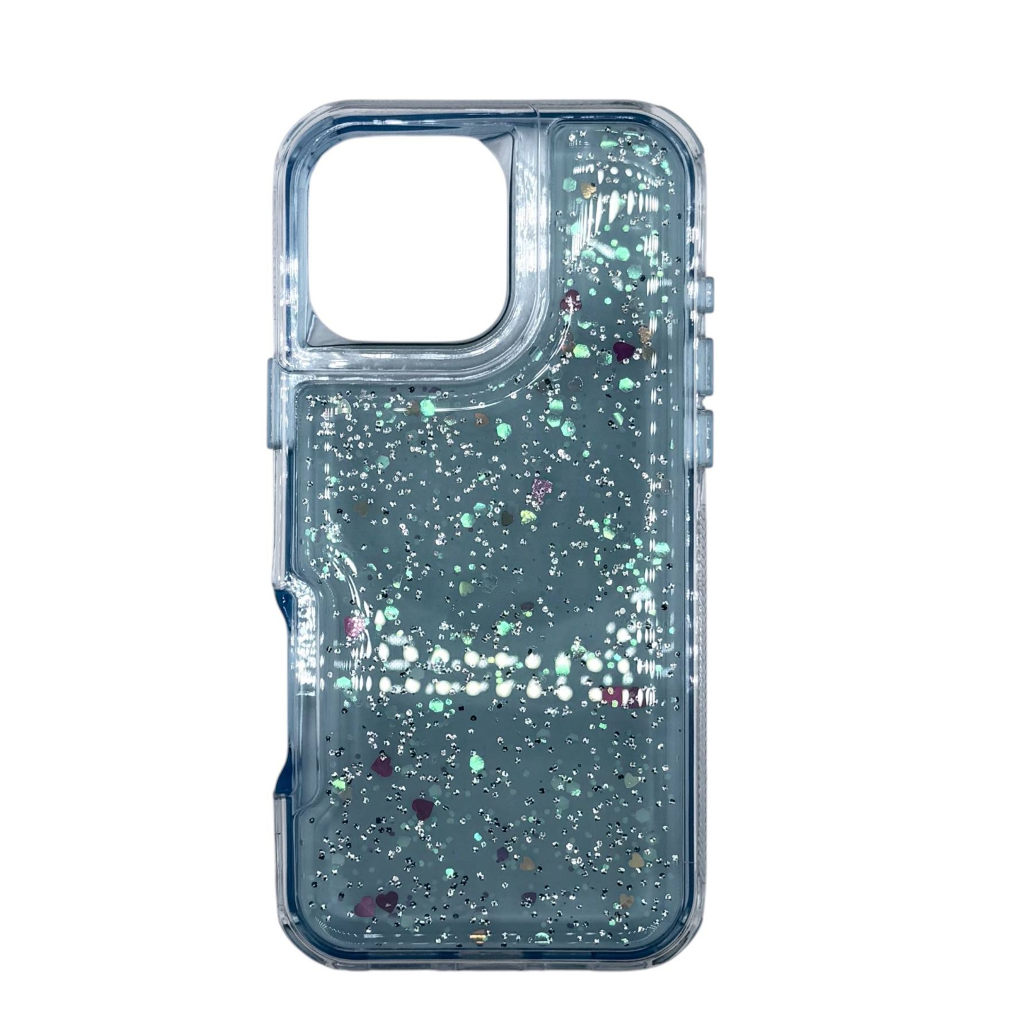 TEXOS CA-06 Sparkle Heart Glitter Phone Case For iPhone — image 5
