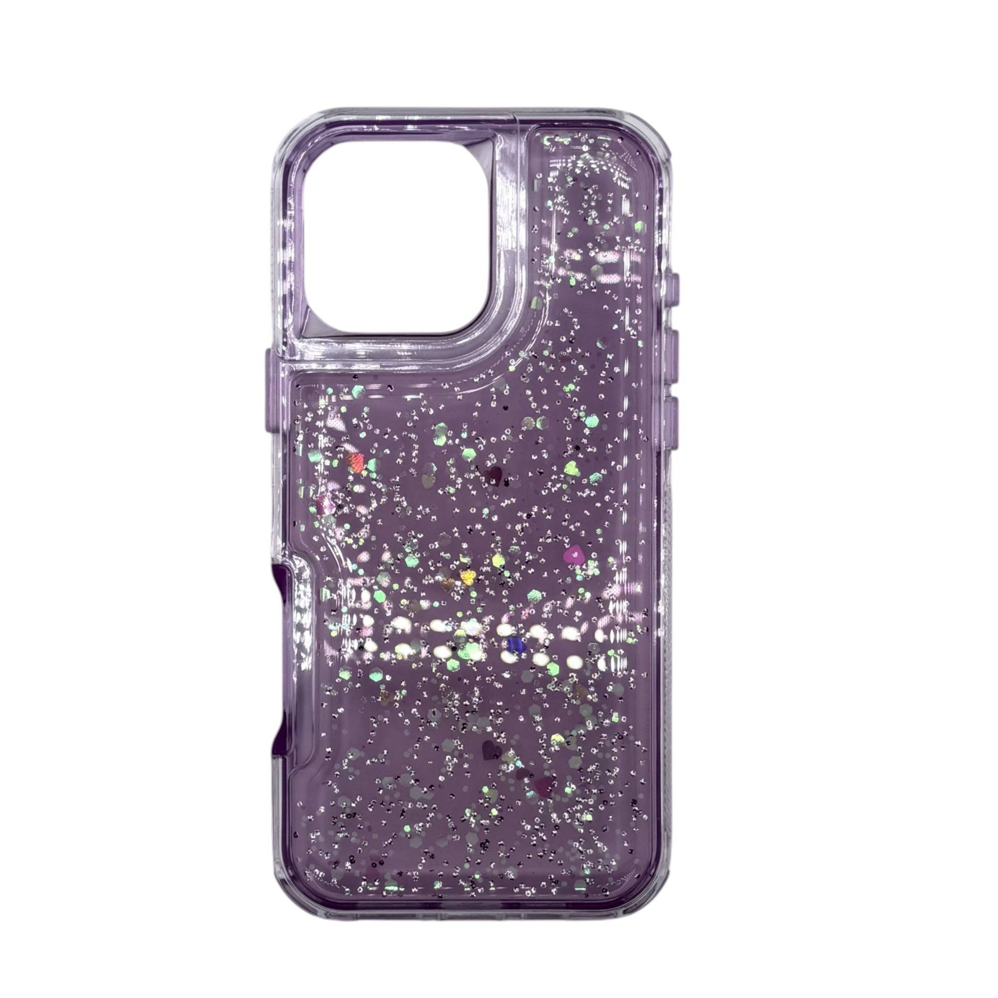 TEXOS CA-06 Sparkle Heart Glitter Phone Case For iPhone — image 6