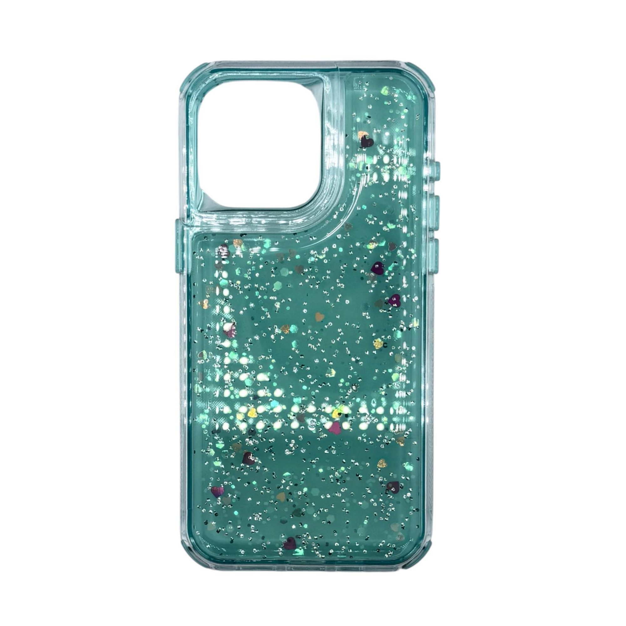 TEXOS CA-06 Sparkle Heart Glitter Phone Case For iPhone — image 7