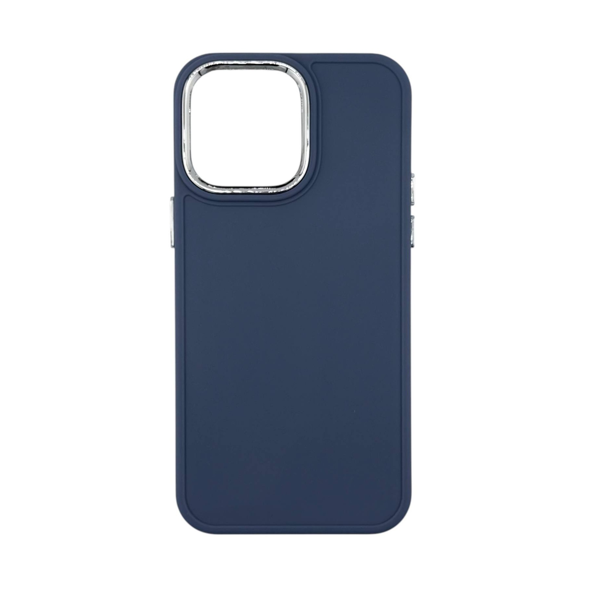 TEXOS CA-07 Silicone Protective Case with Metallic Camera Ring for iPhone — image 2