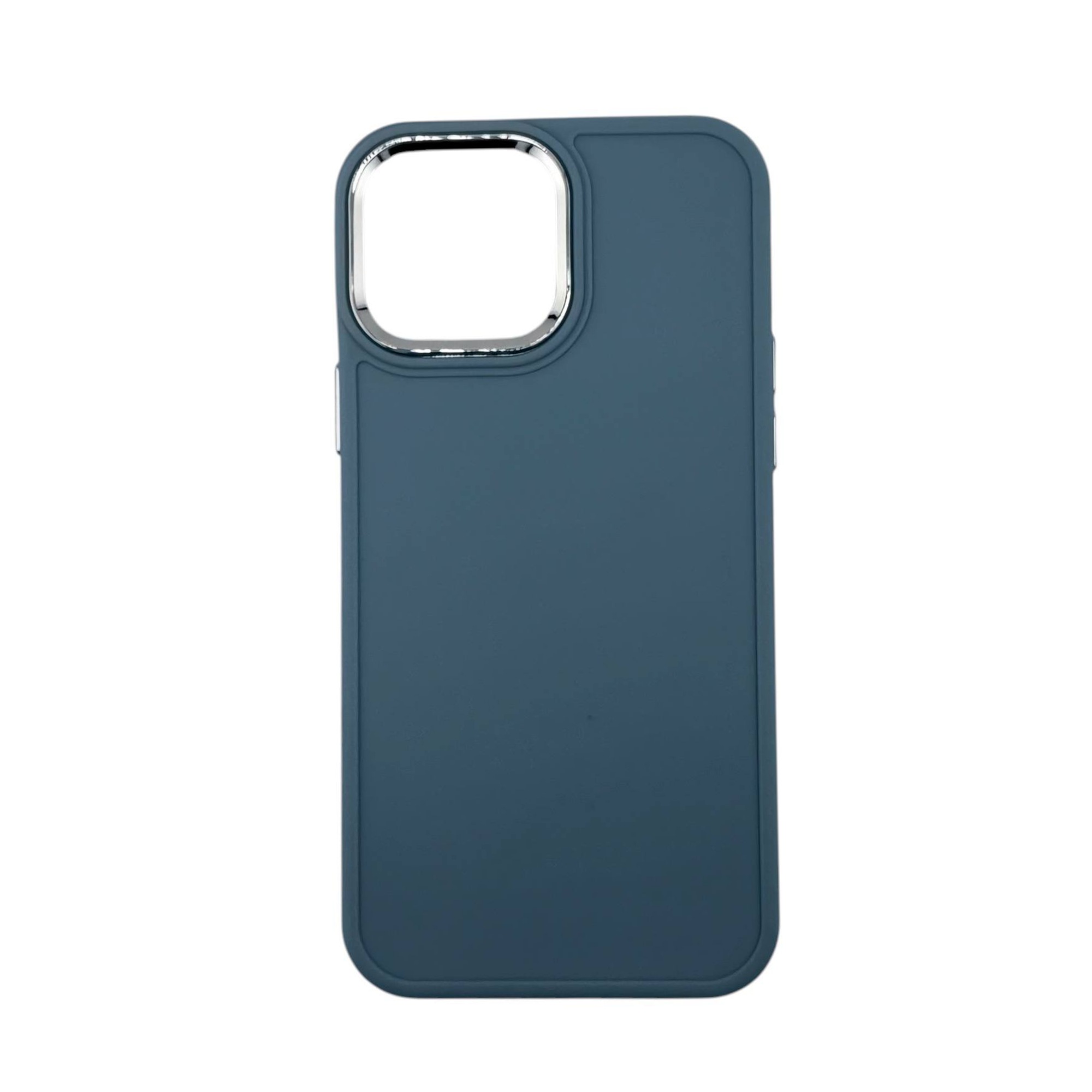 TEXOS CA-07 Silicone Protective Case with Metallic Camera Ring for iPhone — image 4