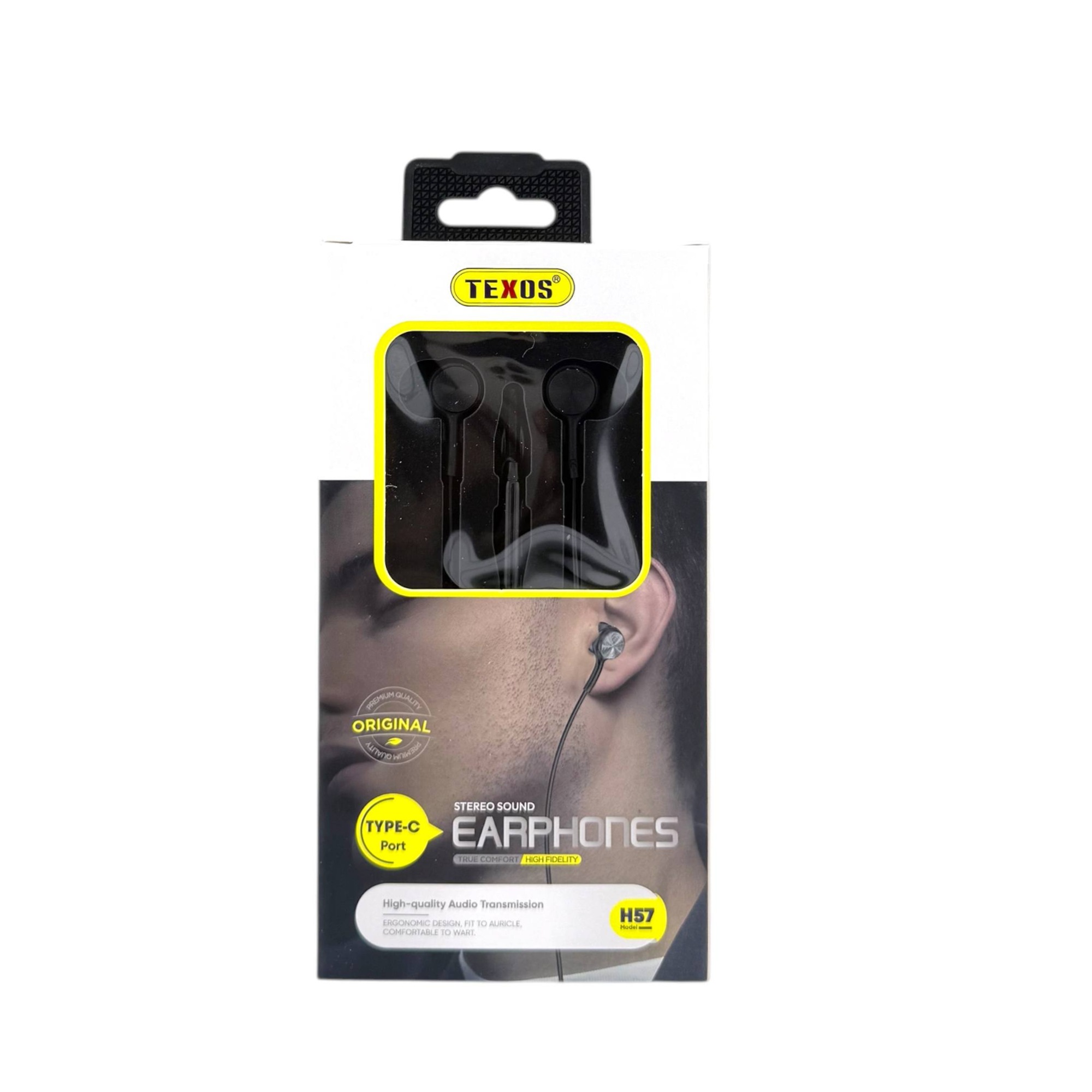 Texos H57 Type-C In-Ear Stereo Earphones — image 2