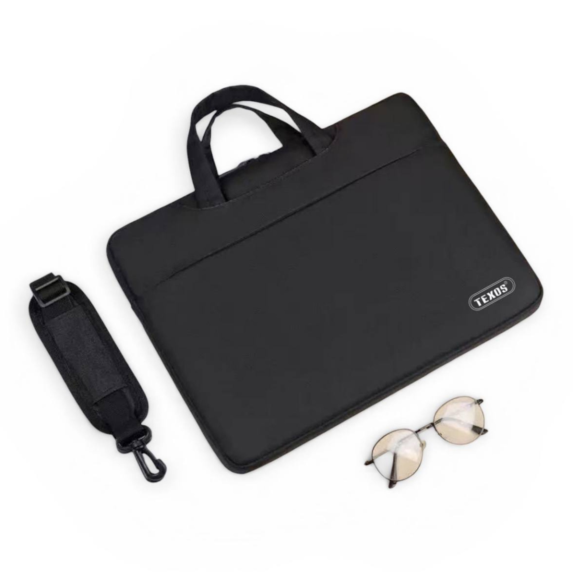 TEXOS LB-02 Portable Laptop Sleeve Bag with Shoulder Strap — image 3
