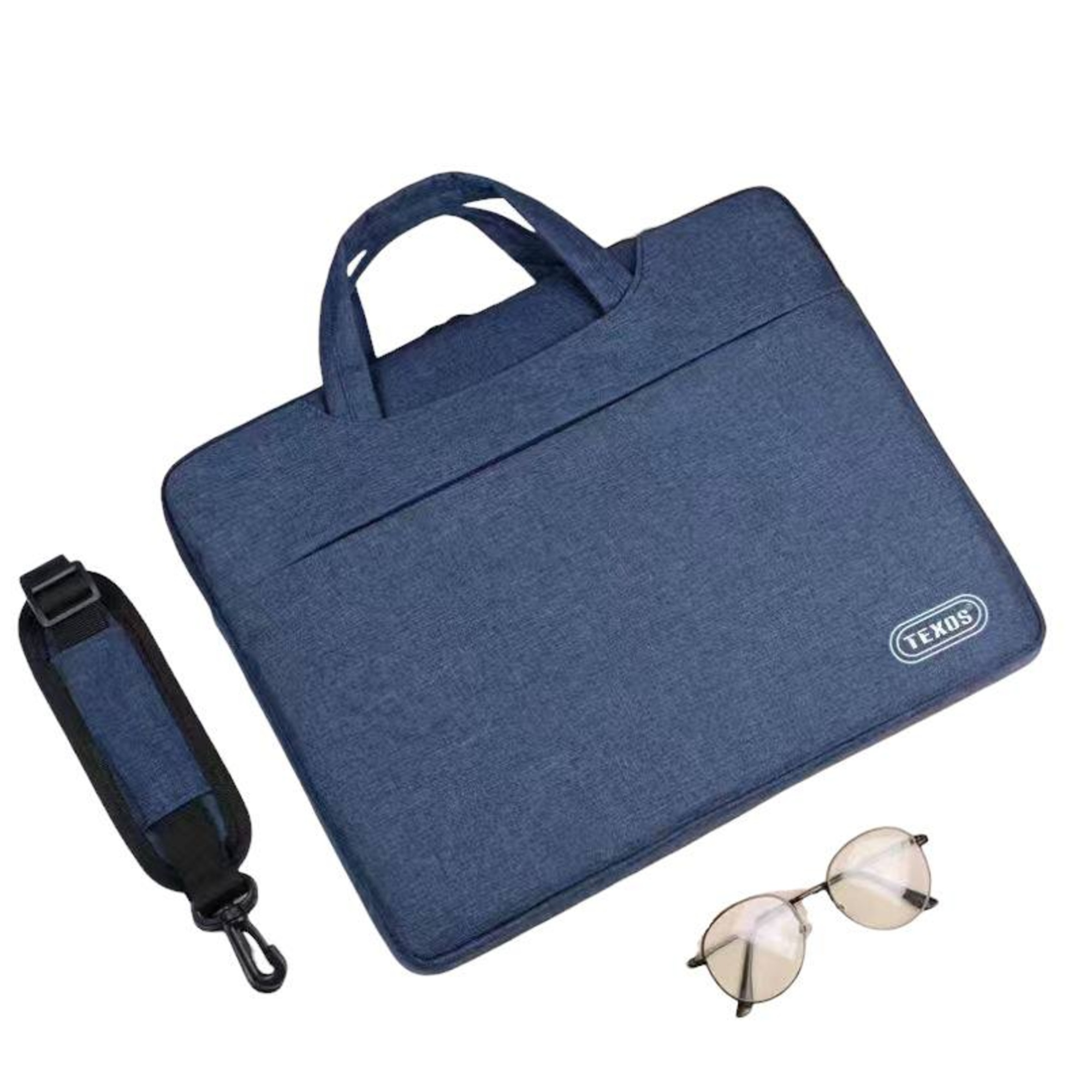 TEXOS LB-02 Portable Laptop Sleeve Bag with Shoulder Strap — image 4