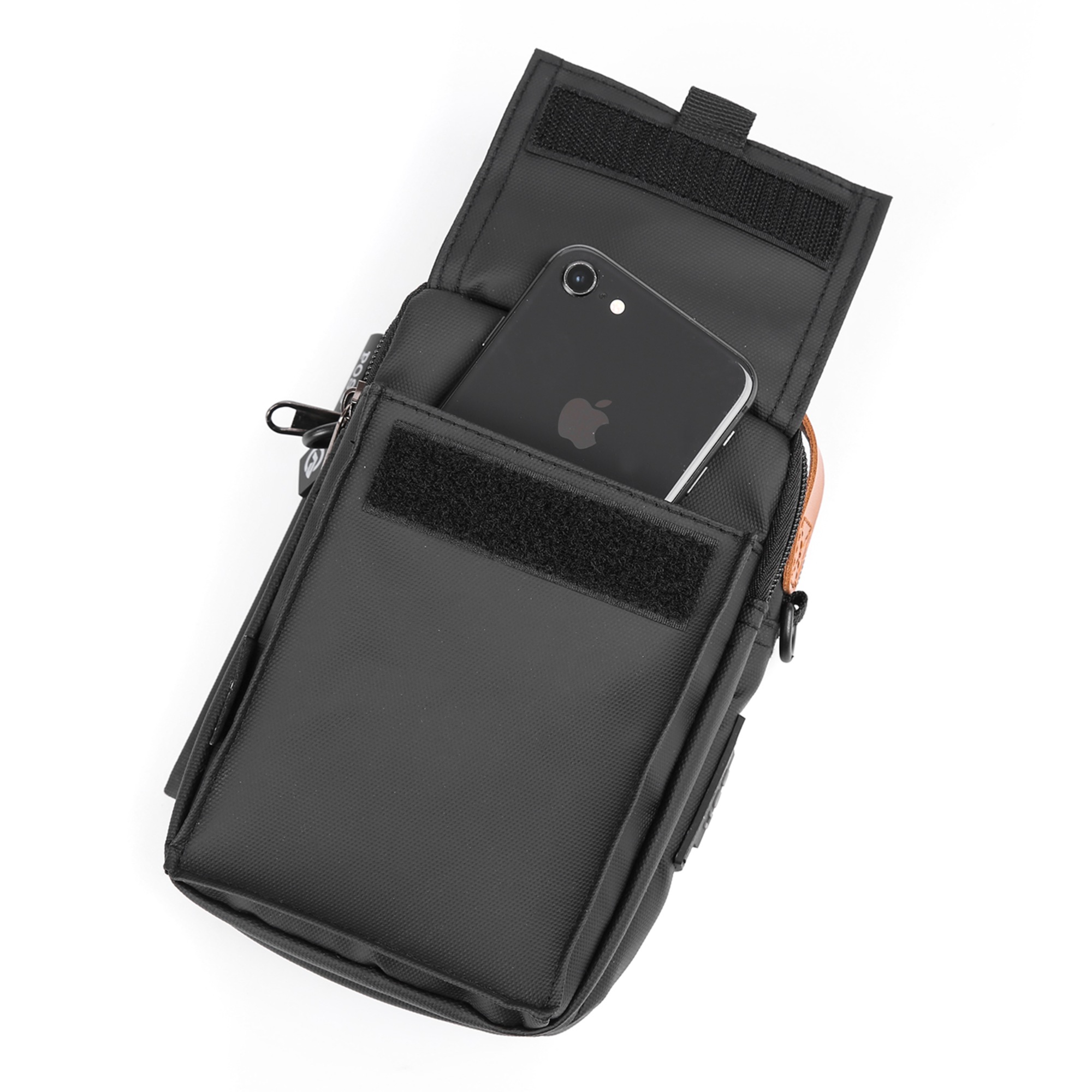 TEXOS LB-11 Phones Compact Vertical Messenger Bag with USB Port Access — image 7