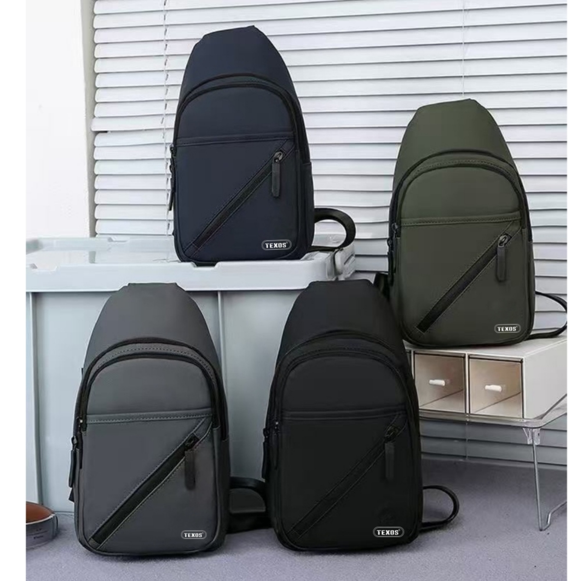 TEXOS LB-14 Sling Bag - Versatile Chest Crossbody Bag for Everyday Use — image 4