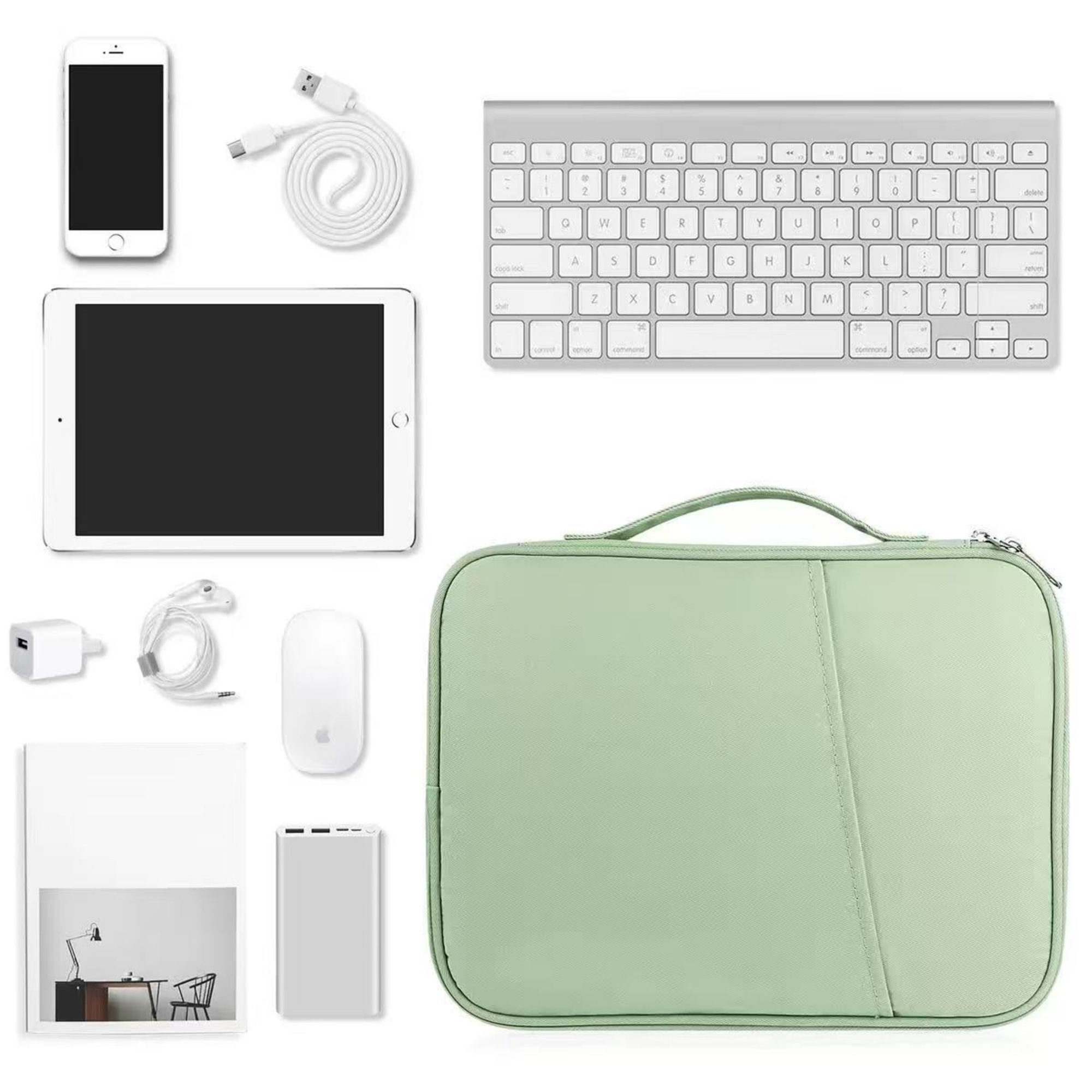 TEXOS LB-16 Portable Tech Organizer Case Bag for Tablets, Keyboards, and Accessories — image 2