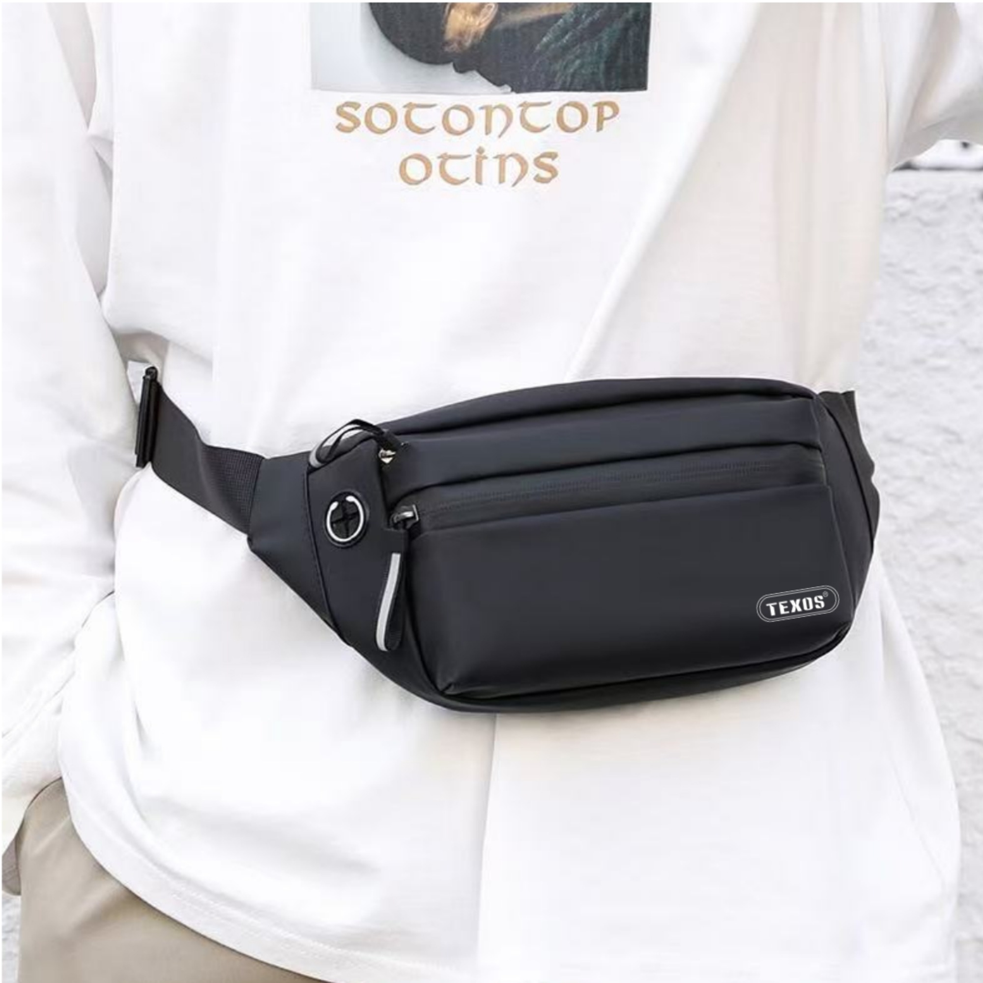 TEXOS LB-17 Multi-Pocket Water-Resistant Fanny Pack — image 4