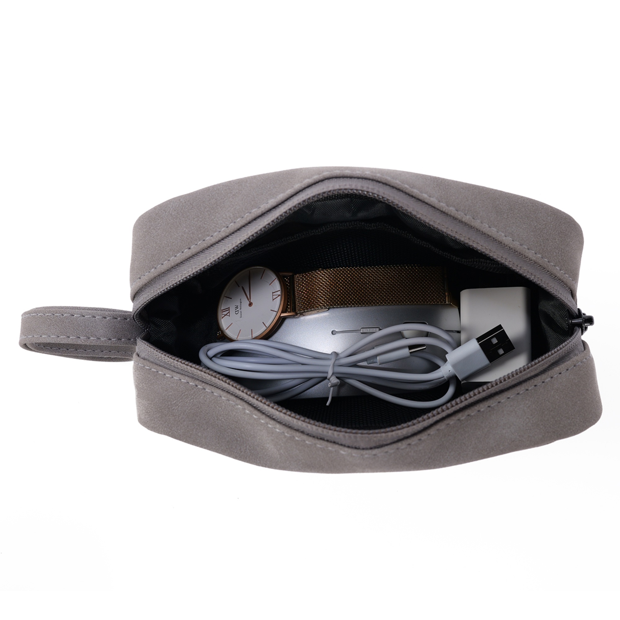 TEXOS LB-20 Suede Travel Organizer Pouch For Accessories — image 2