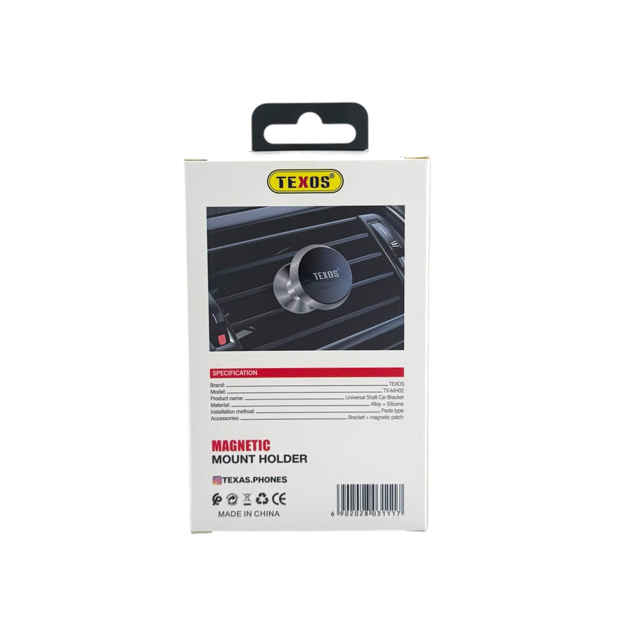 Texos Magnetic Car Phone Mount Holder - TX-MH02 — image 2