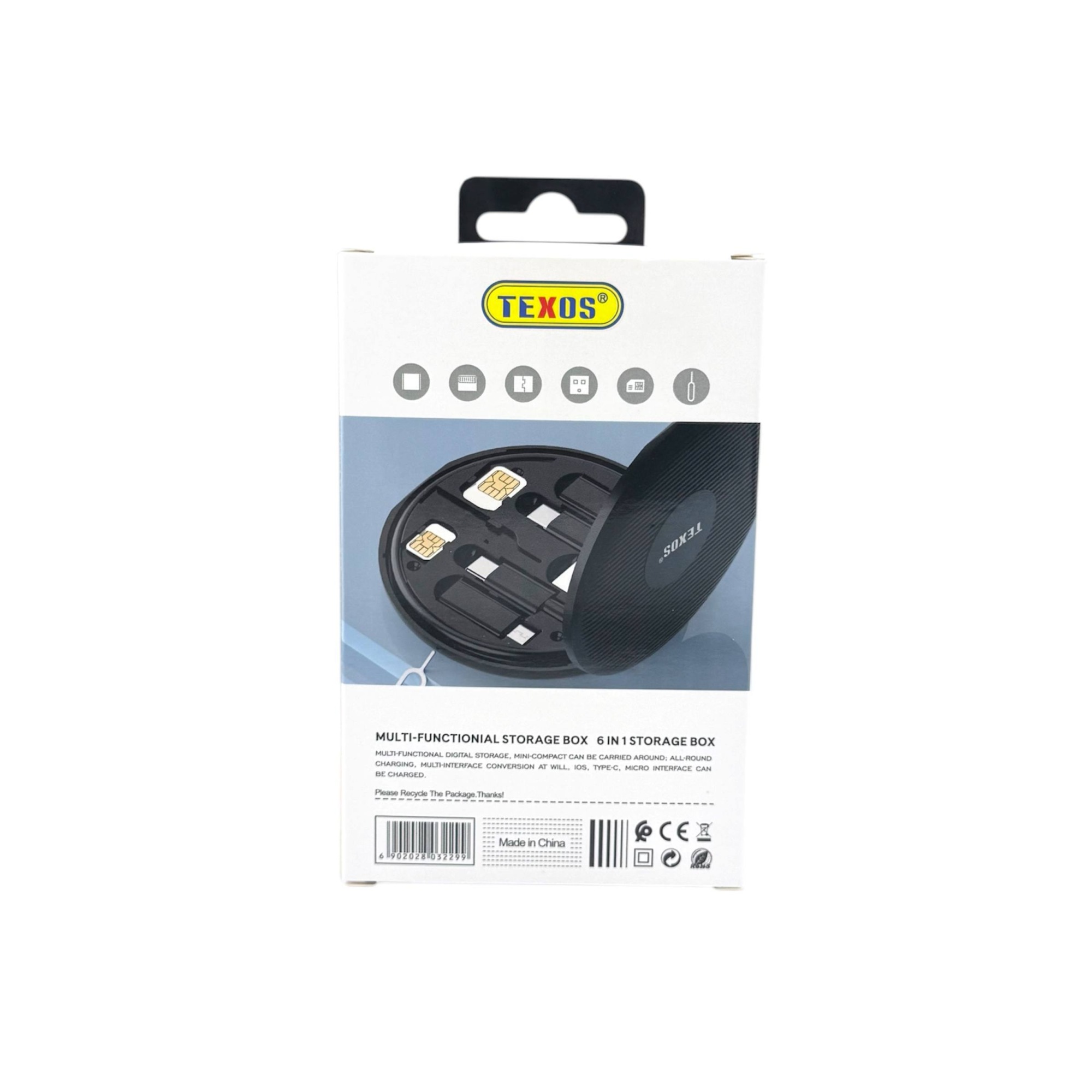 TEXOS Magnetic Luck TX-G14 6-in-1 Multi-Functional Travel Kit — image 2