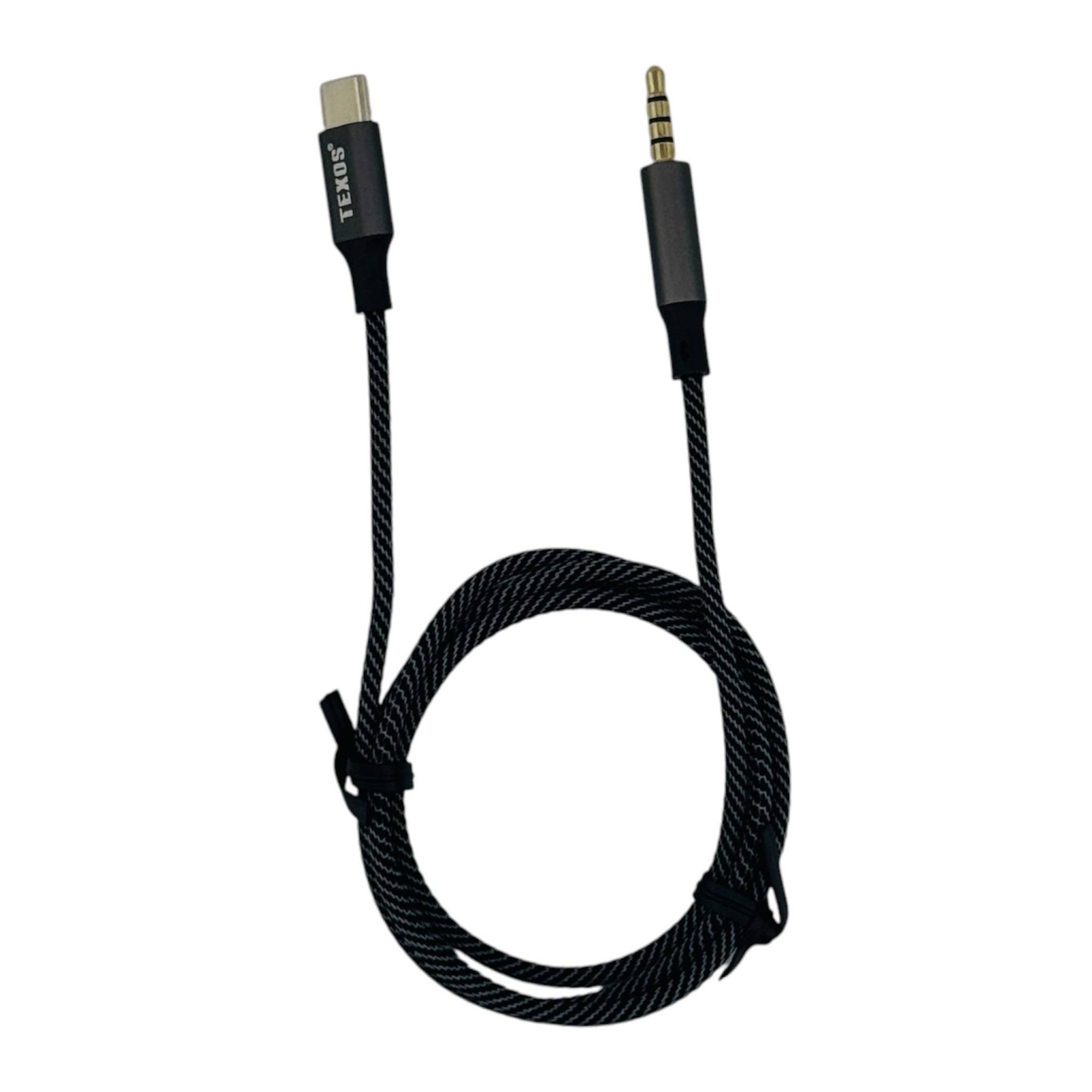 TEXOS TX-AUX008 USB-C to 3.5mm Audio Cable 100cm — image 2