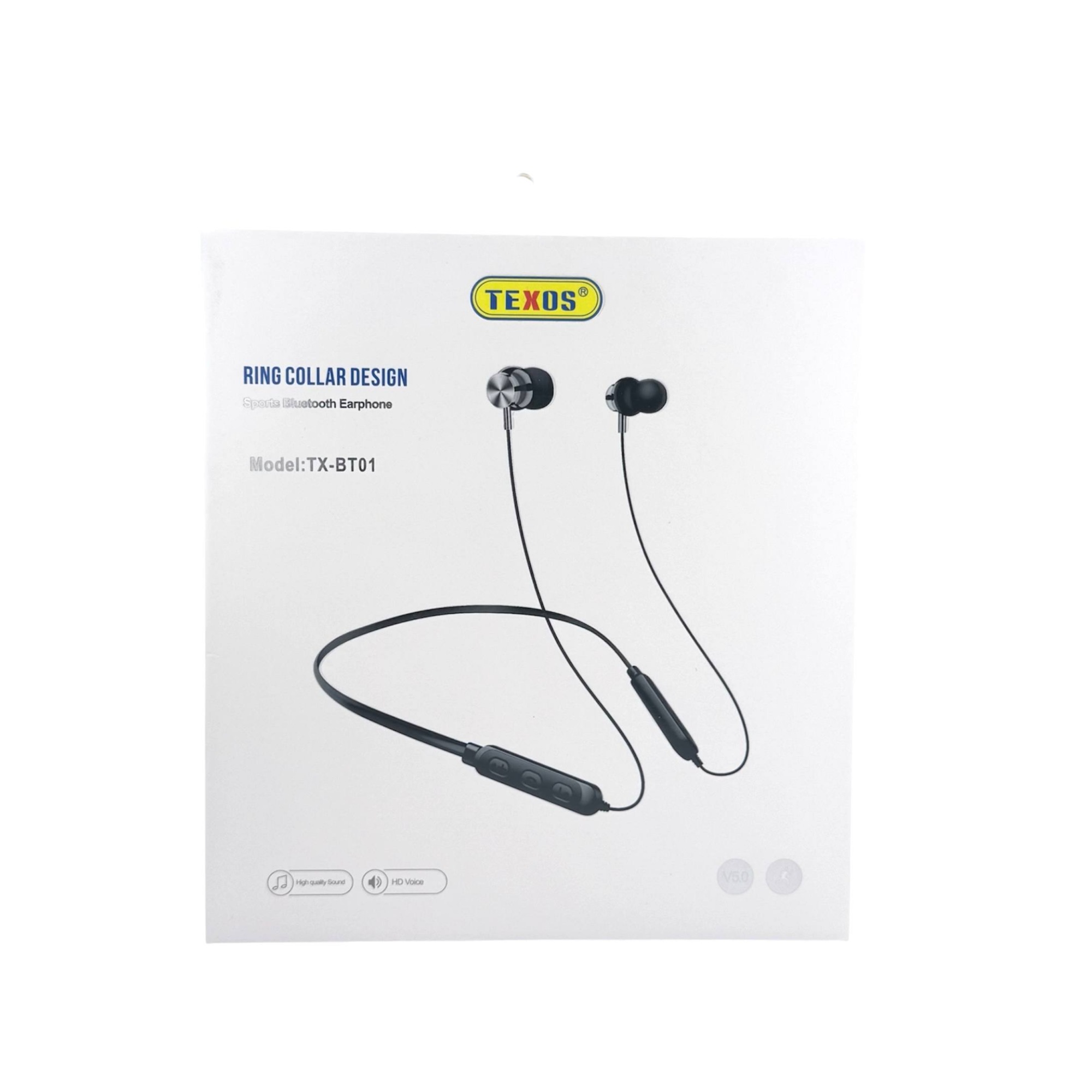 Texos TX-BT01 Ring Collar Sports Bluetooth Earphones