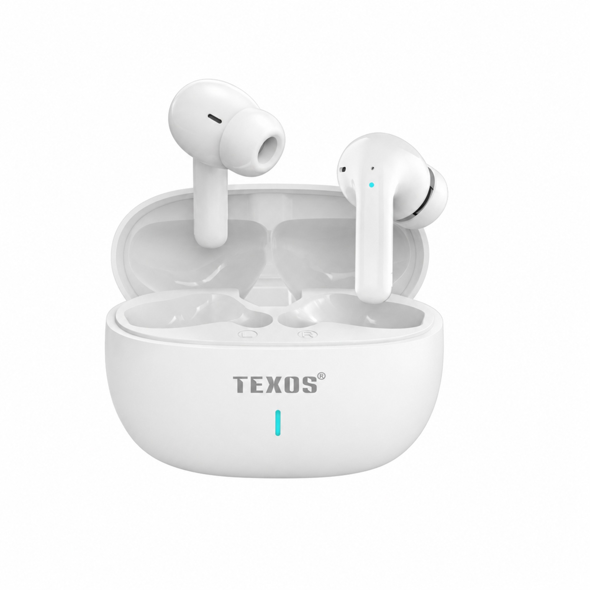 TEXOS TX-BT11 Hi-Res Wireless Earbuds with Noise Cancellation & Type-C Charging — image 3