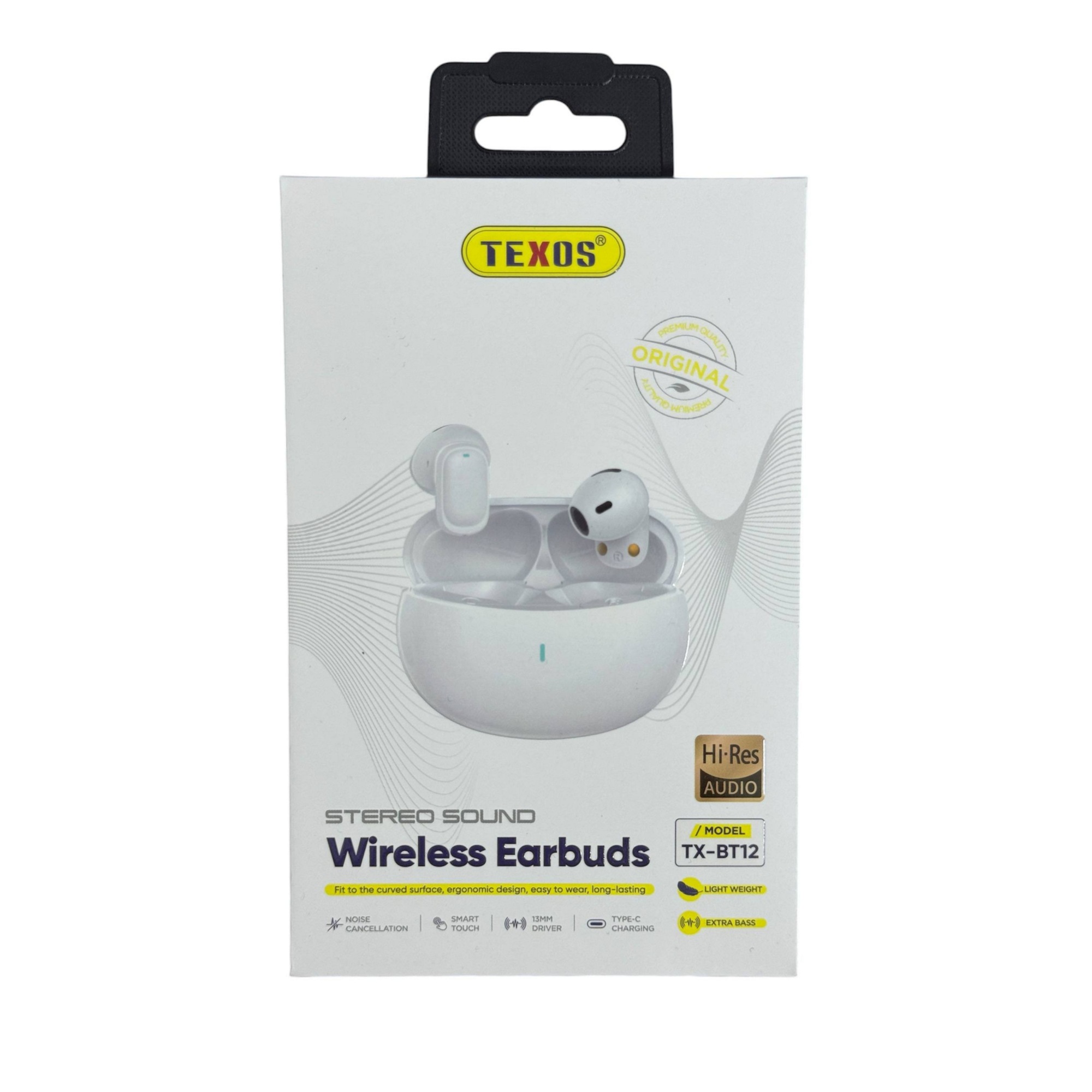 TEXOS TX-BT12 Stereo Sound Wireless Earbuds with Noise Cancellation — image 2