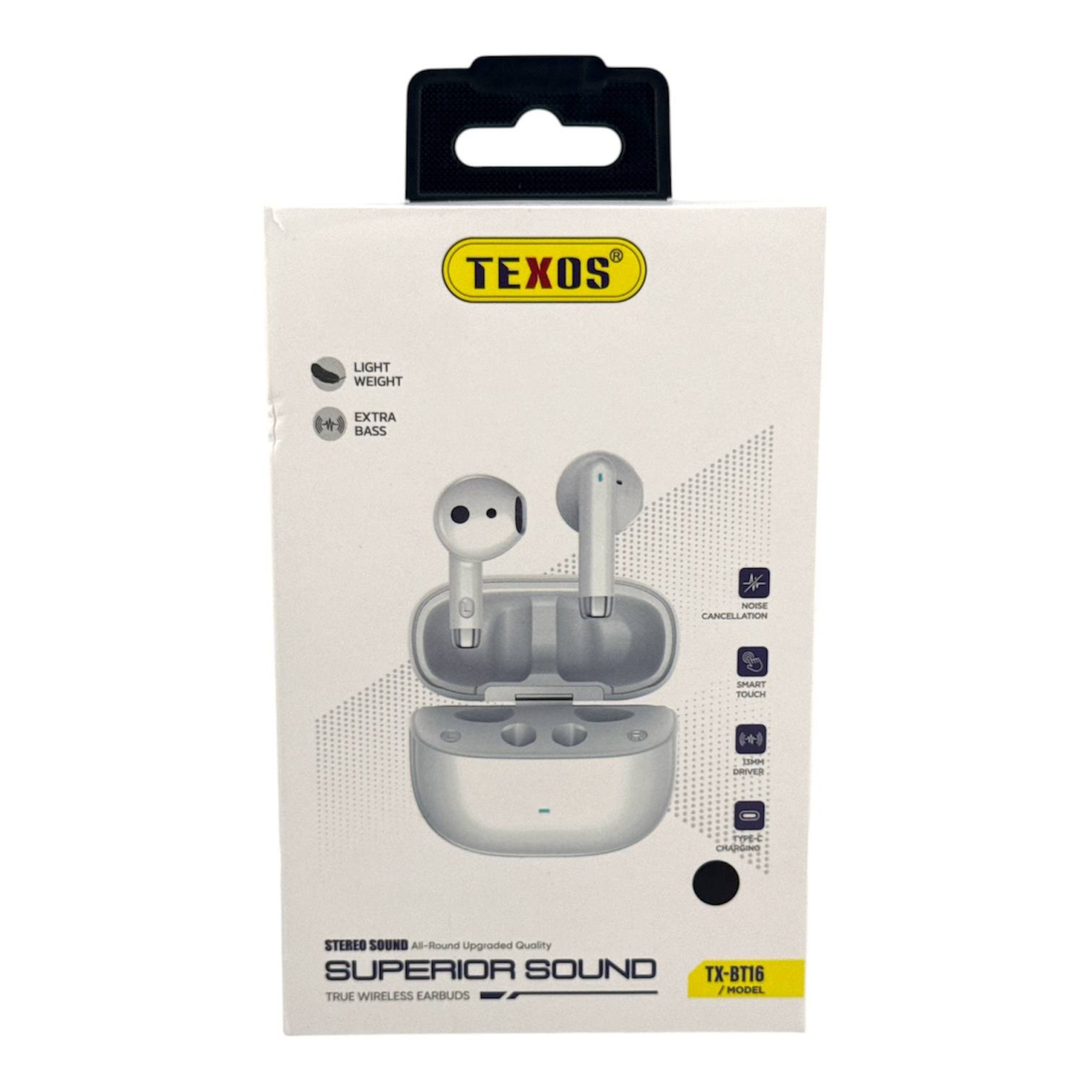TEXOS TX-BT16 True Wireless Earbuds With Noise Cancellation — image 2