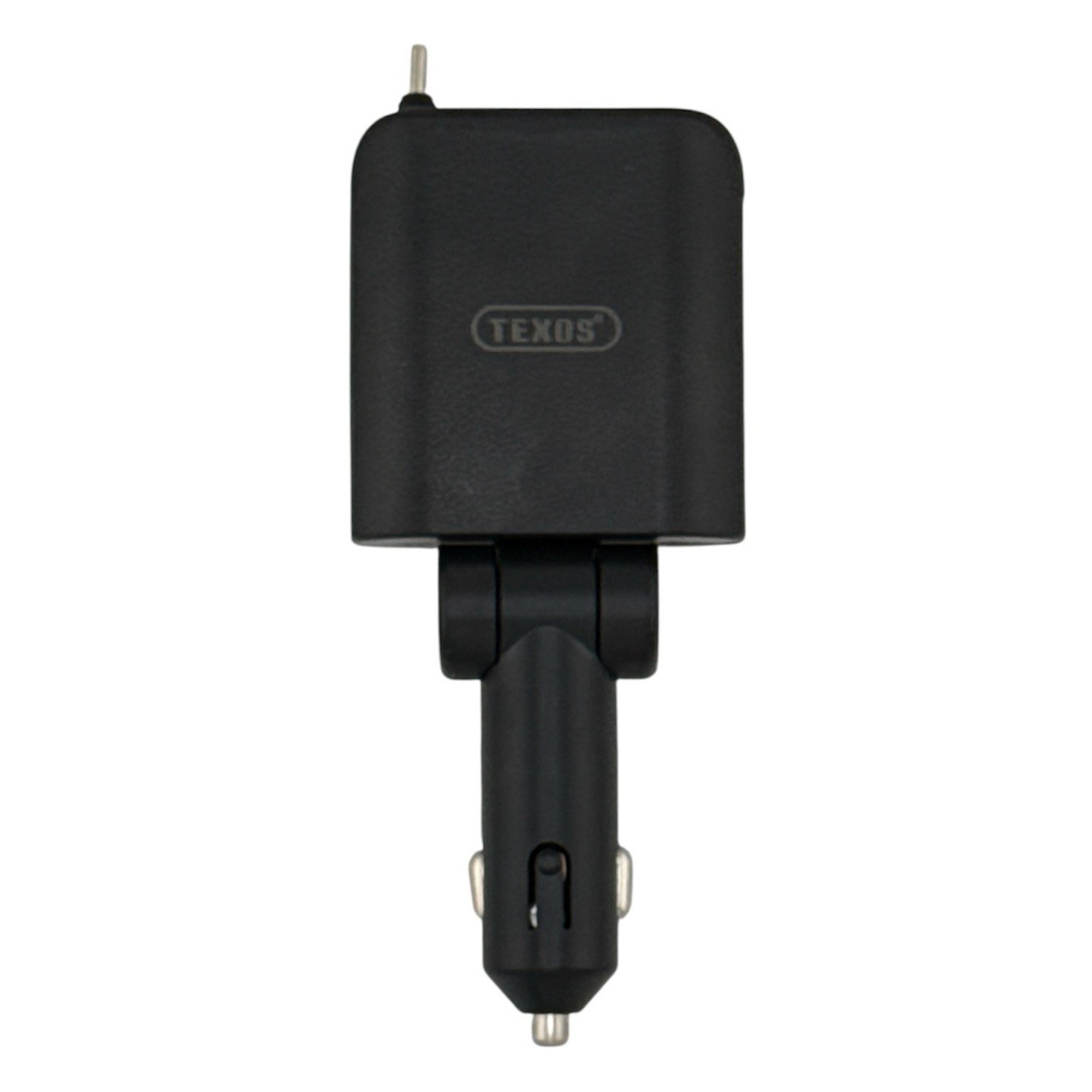 TEXOS TX-CC10 3-in-1 Car Adapter Telescopic Charging Cable — image 4