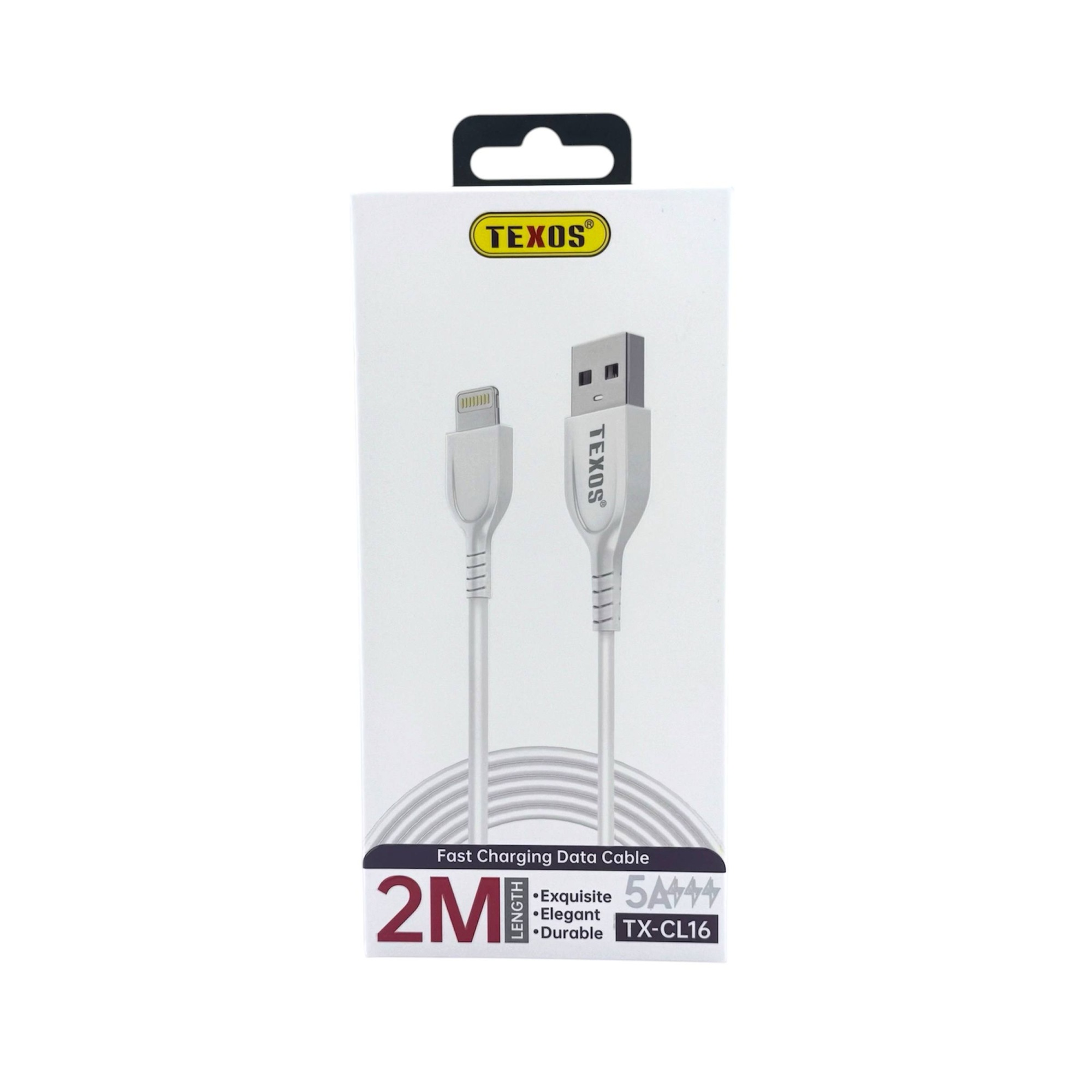 TEXOS TX-CL16 2M 5A Fast Charging Data Cable