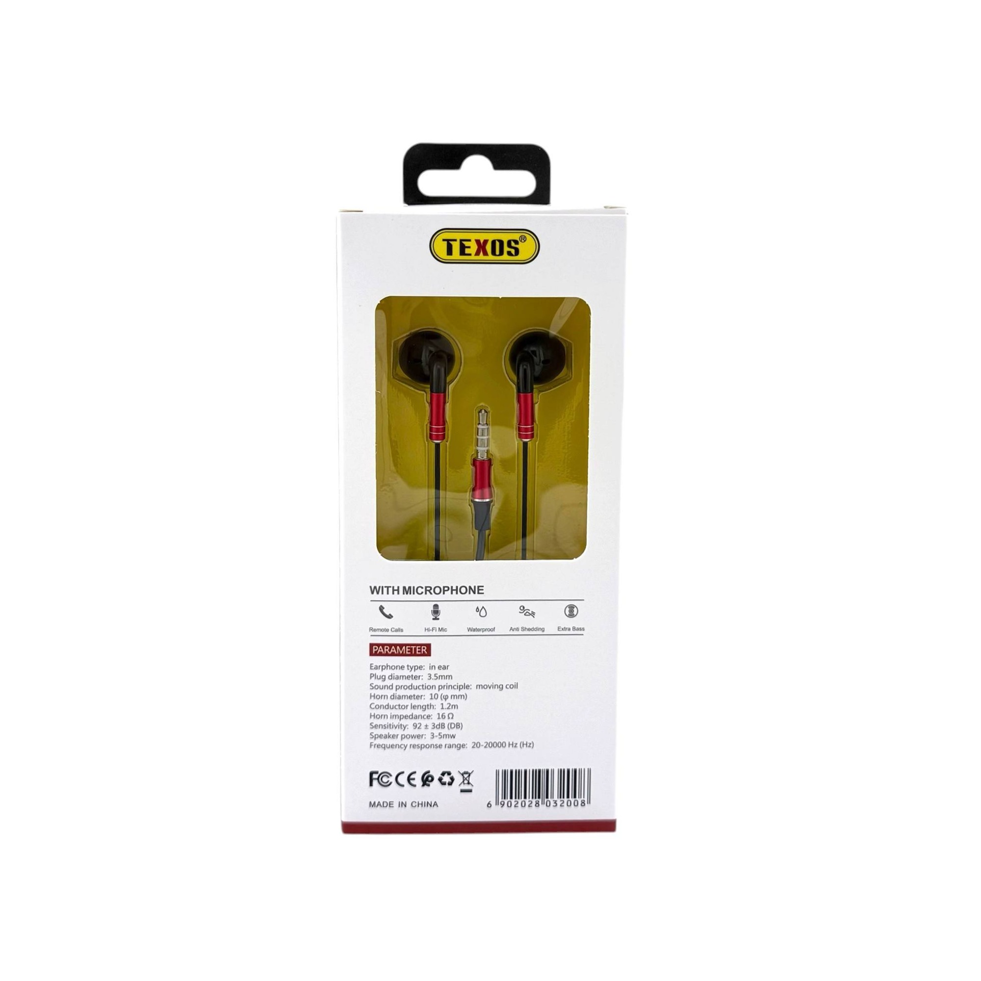 Texos TX-H21 Perfume In-Ear Earphones with HD Microphone — image 2
