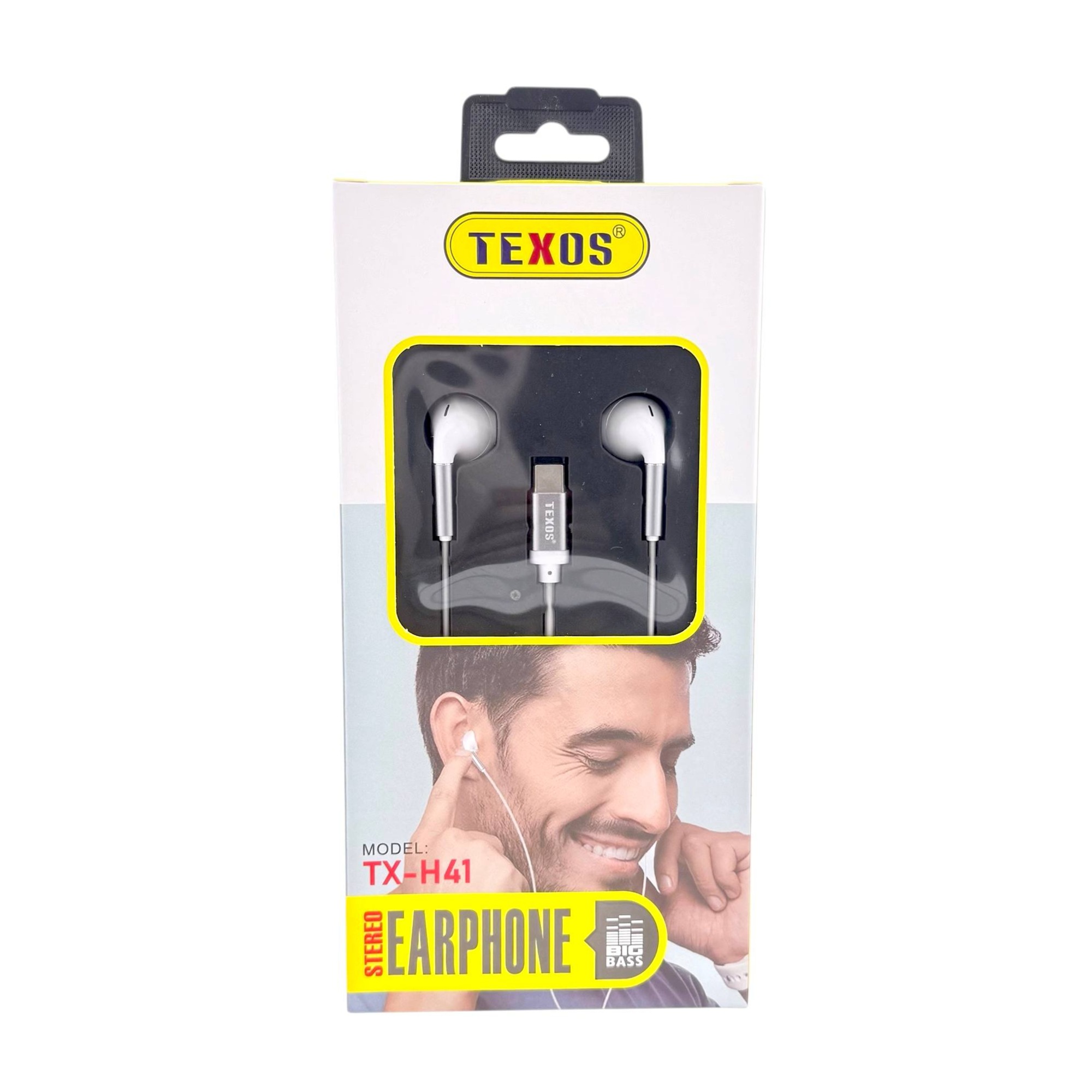 Texos TX-H41 Type-C Stereo Earphones with Microphone — image 2