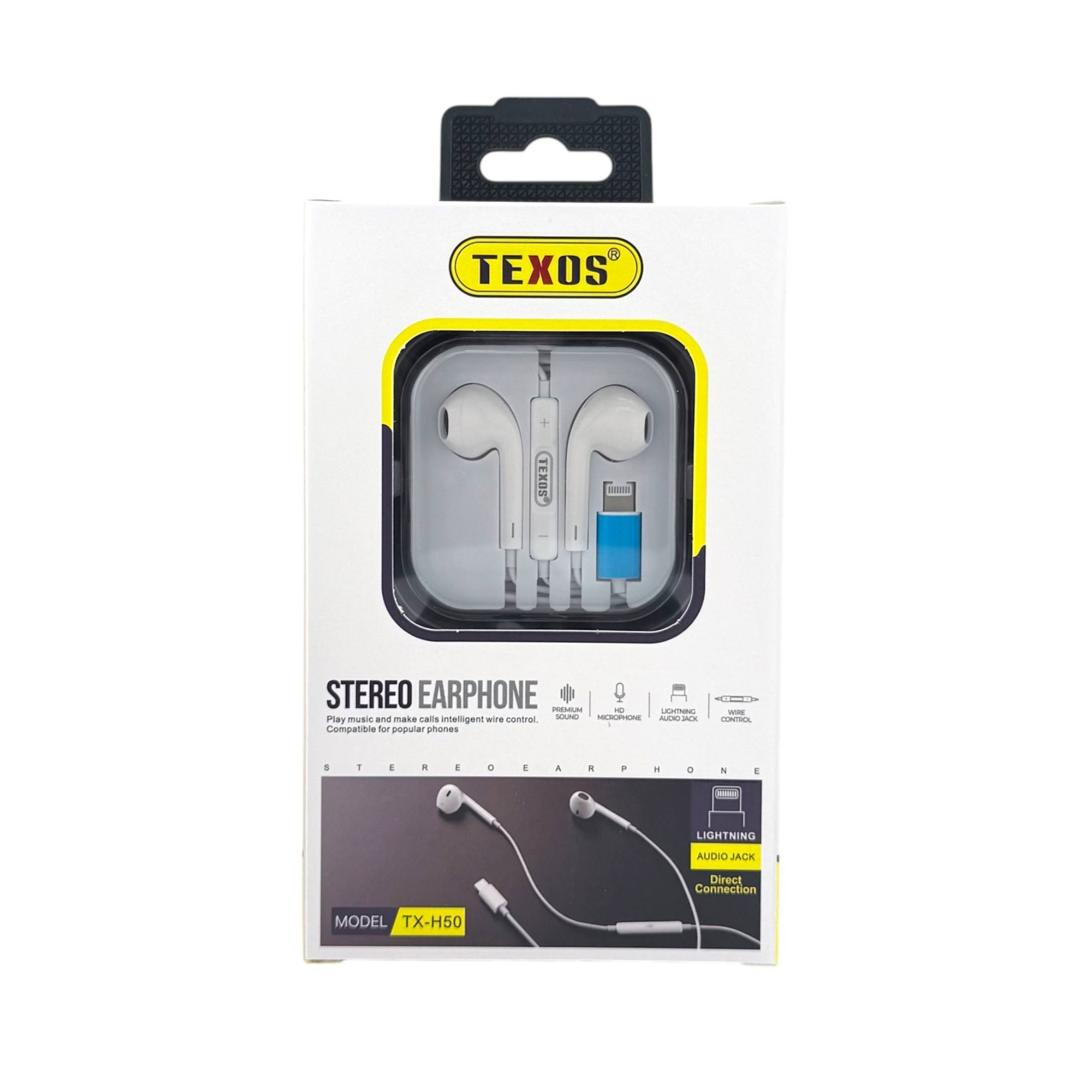 Texos TX-H50 Stereo Earphones with Lightning Connector — image 2