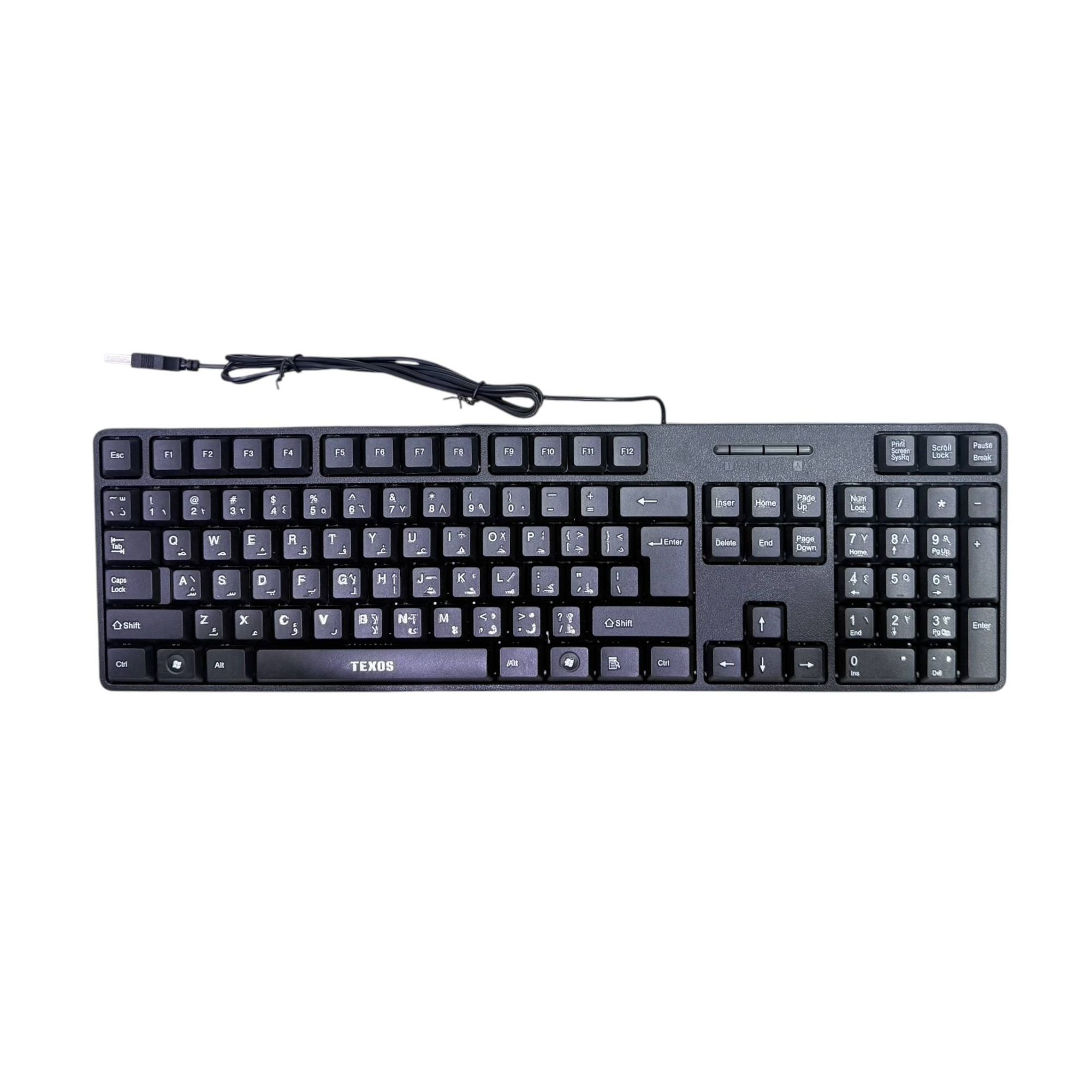 TEXOS TX-KB04 Wired Office Keyboard - Plug and Play — image 2