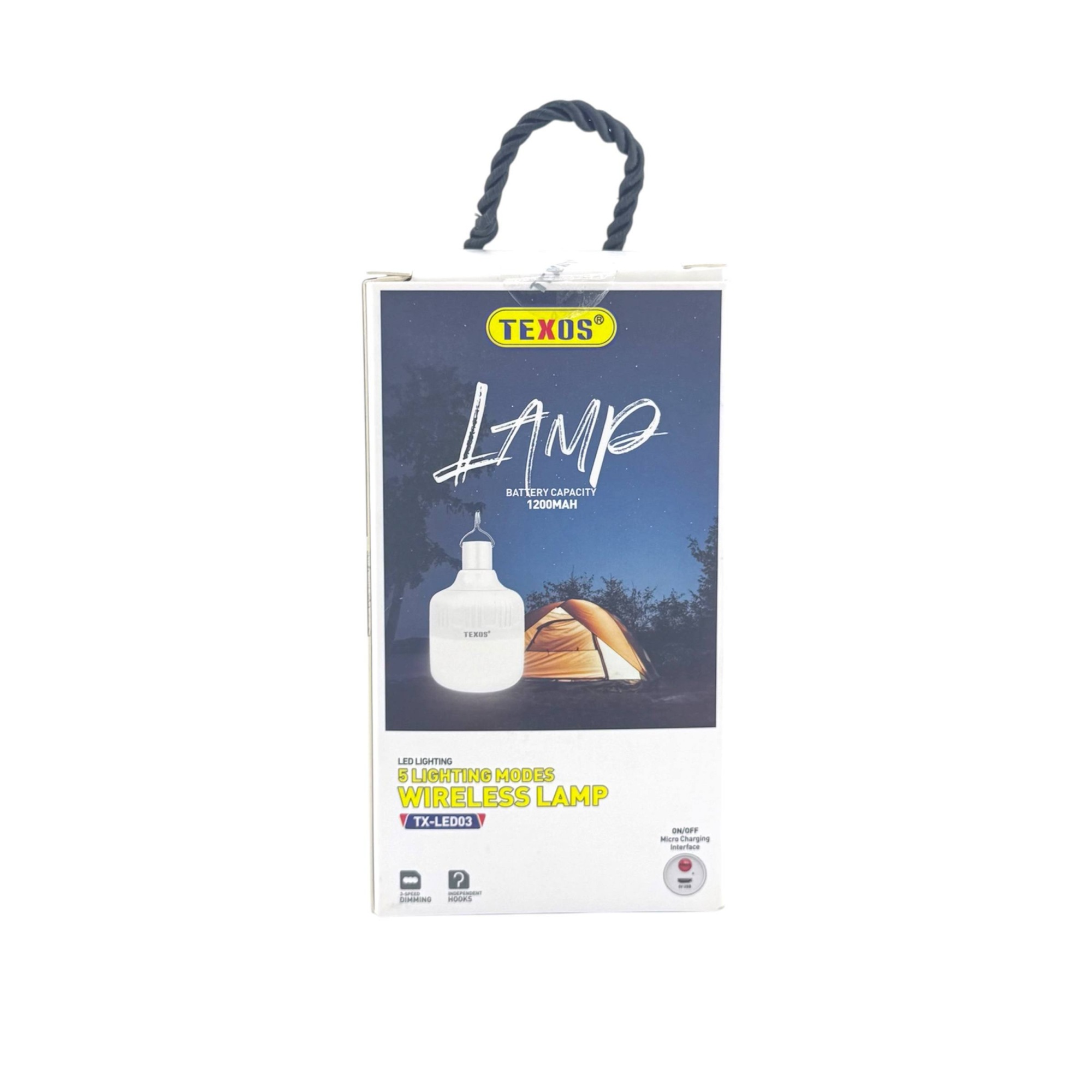 Texos TX-LEDO3 Wireless LED Lamp with 5 Lighting Modes — image 2