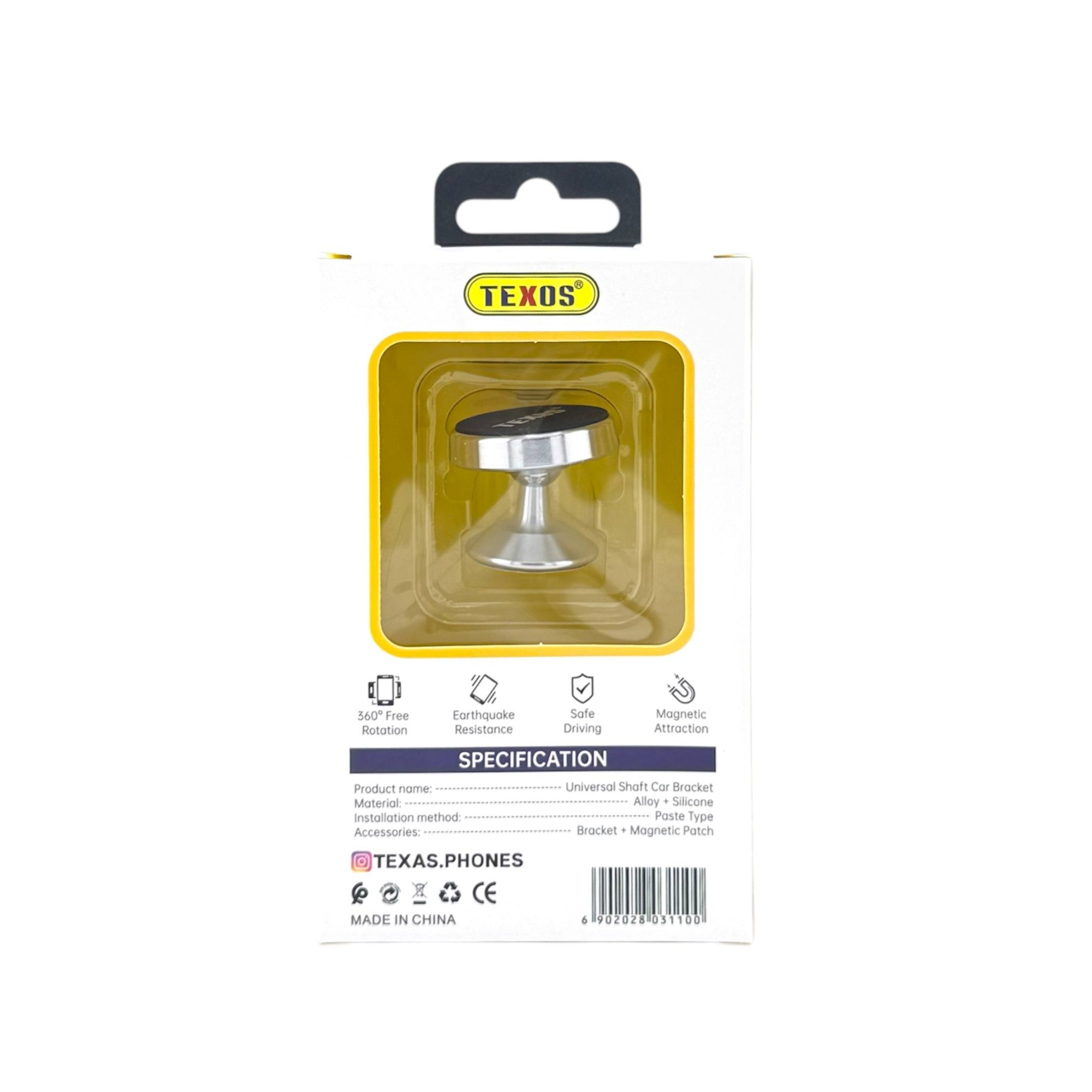 Texos TX-MH01 360 Degree Magnetic Car Phone Holder — image 2