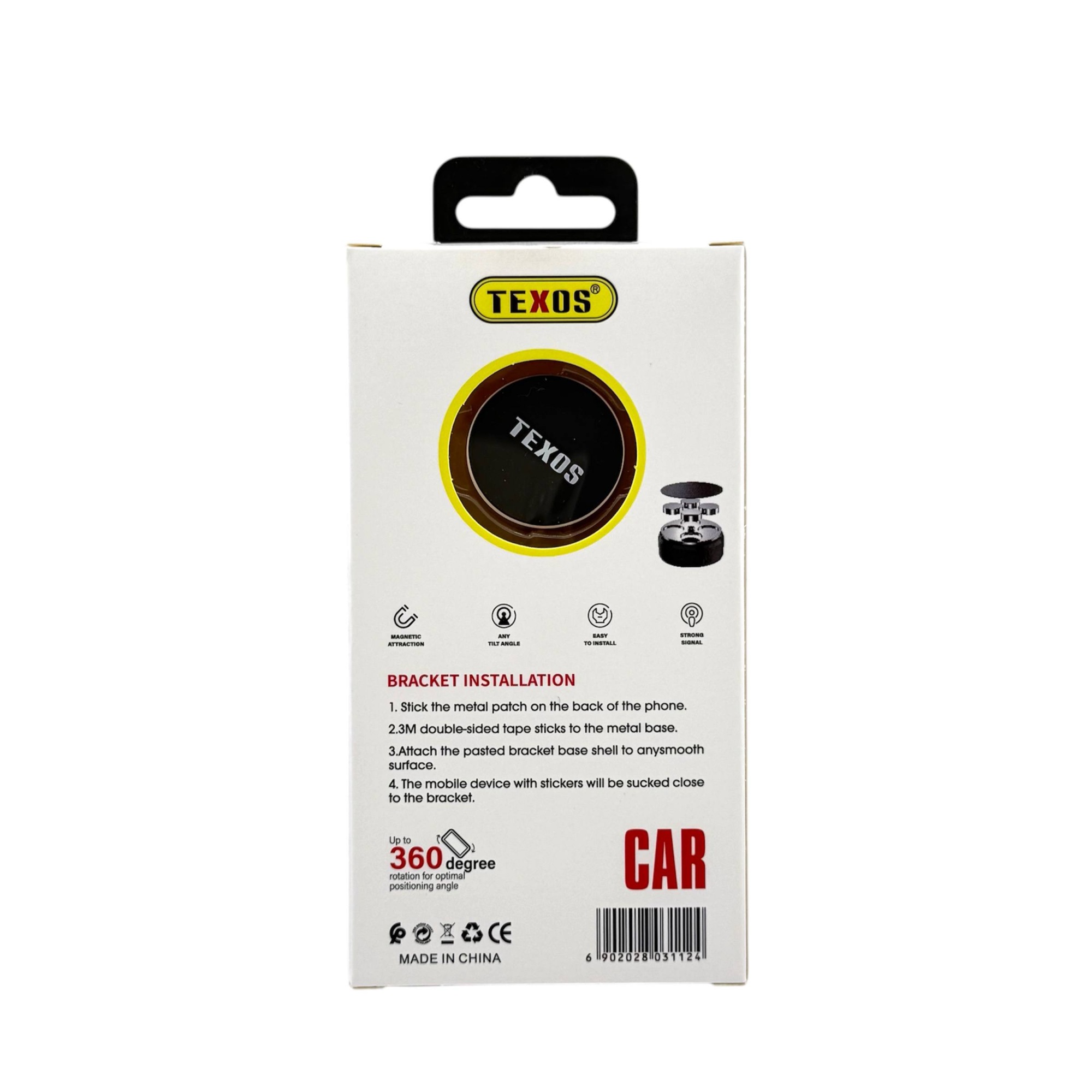 Texos TX-MH03 Magnetic Metal Car Phone Holder Mount — image 2