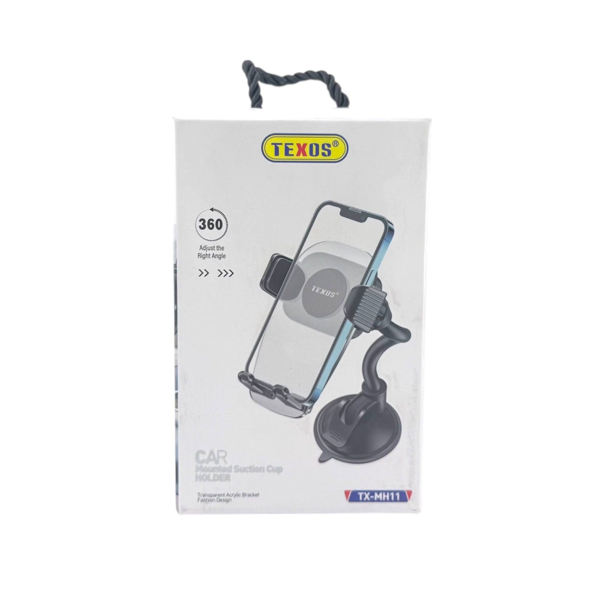 Texos TX-MH11 Car Mounted Suction Cup Phone Holder