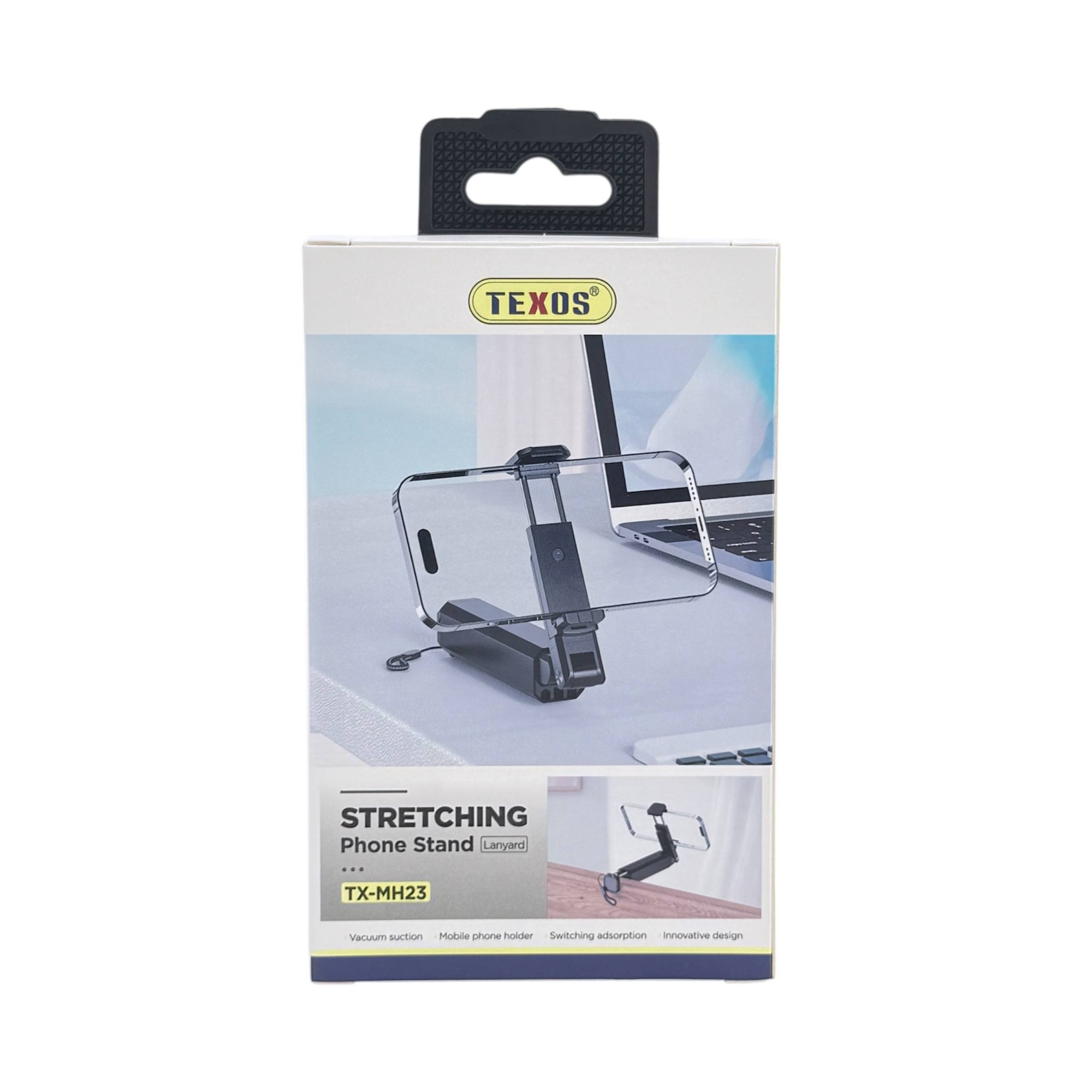 Texos TX-MH25 Stretching Phone Stand with Lanyard  — image 2