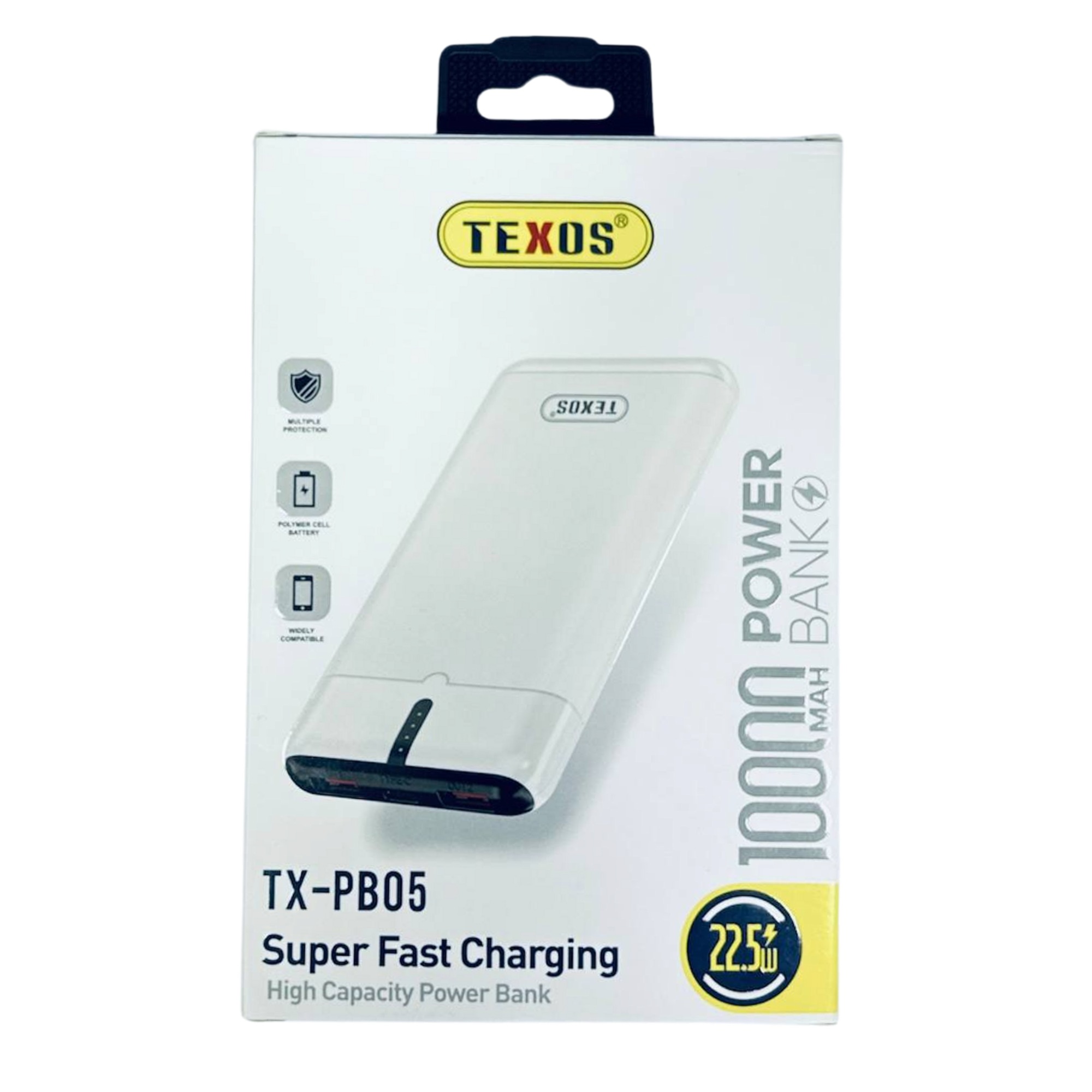 TEXOS TX-PB05 10000mah Super Fast Charging Power Bank