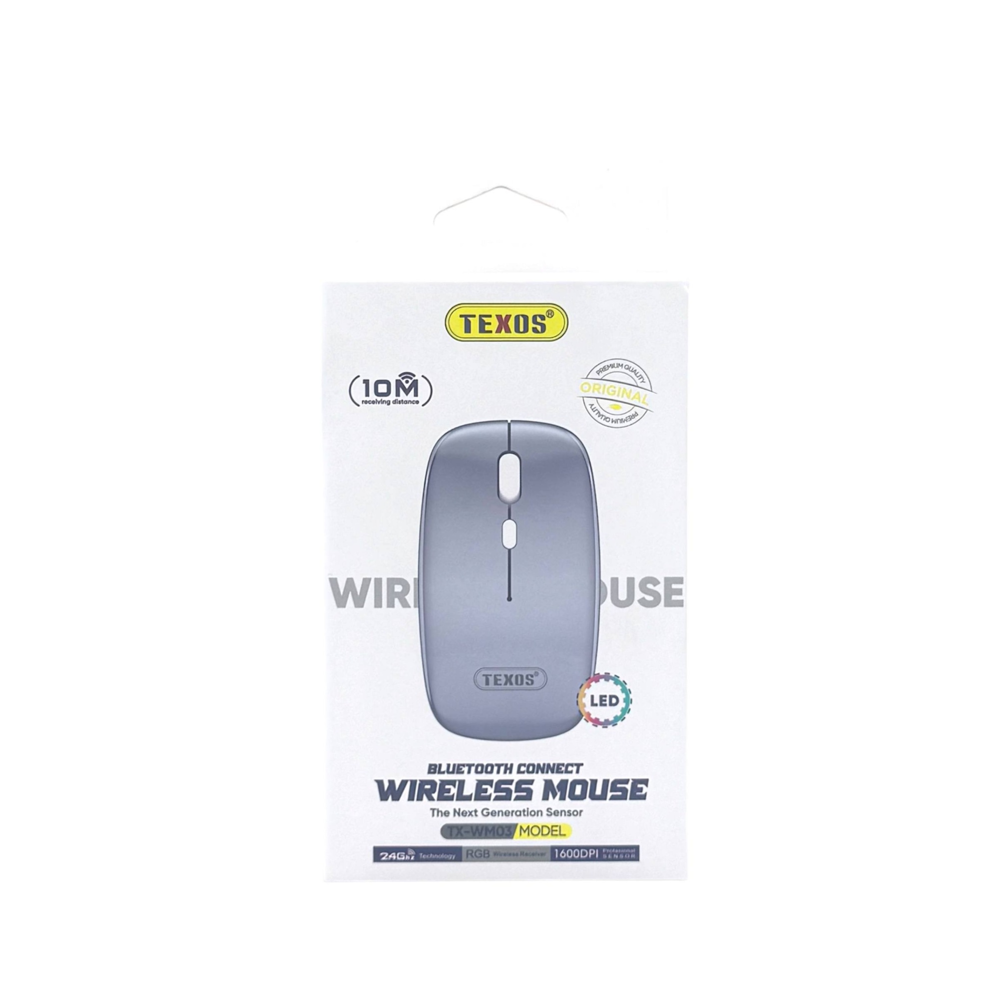 TEXOS WM-03 Bluetooth Wireless Mouse - The Next Generation Sensor